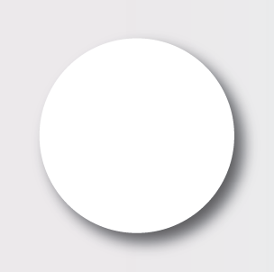 White button on light gray background