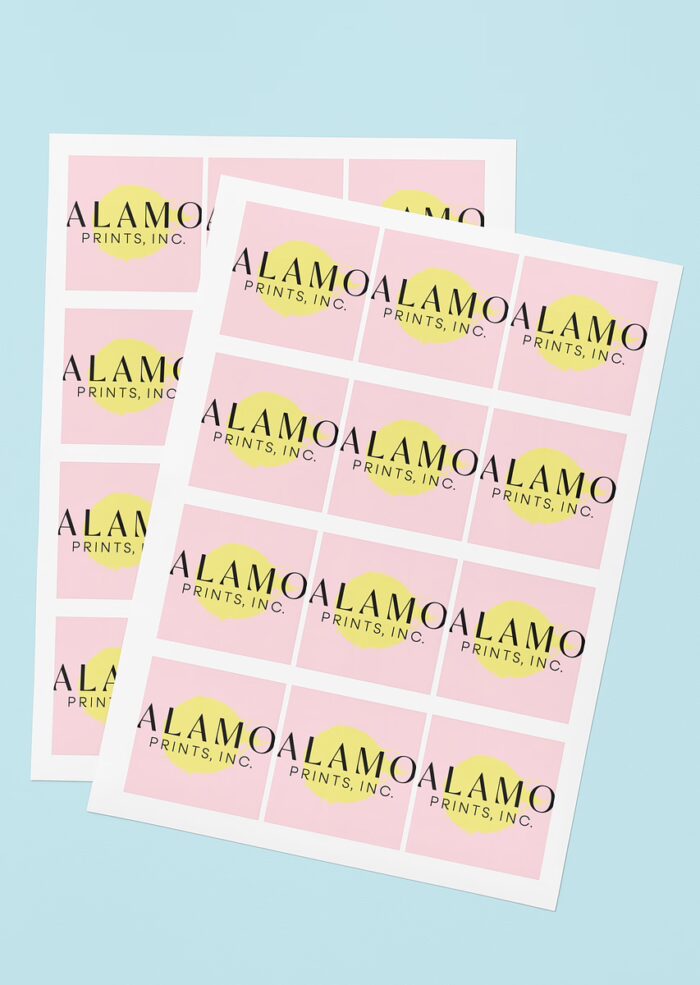 Image of Alamo Prints stickers