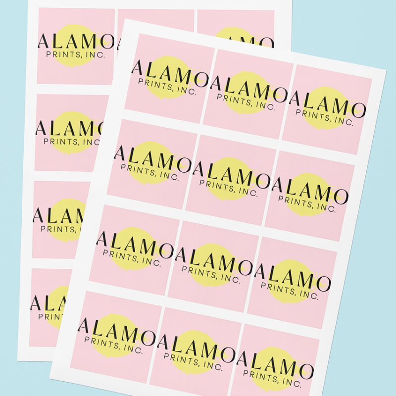 Image of Alamo Prints stickers